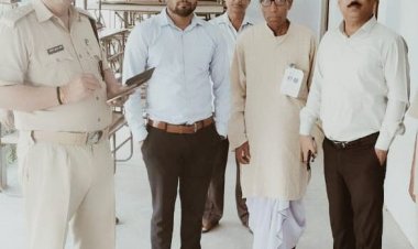 बोर्ड परीक्षा का क्षेत्राधिकारी और उप जिलाधिकारी ने किया निरीक्षण