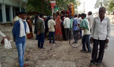 मोटरसाइकिल टक्कर मे एक की मौत दुसरा घायल