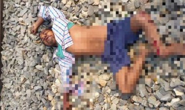 चलती ट्रेन से गिरकर युवक की मौत , पुलिस शिनाख्त में जुटी