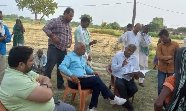 सदर तहसीलदार ने वरासत संबंधित अभिलेख का किया जाँच