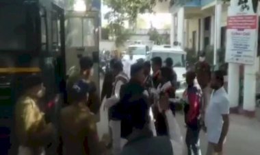 पूर्व मंत्री पी.सी. शर्मा सहित 11 गिरफ्तार