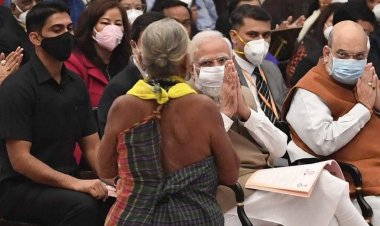 पद्मश्री से सम्मानित कर्नाटक की पर्यावरण कार्यकर्ता तुलसी गौड़ा, जिनको वन विश्वकोष के नाम से भी जाना जाता है