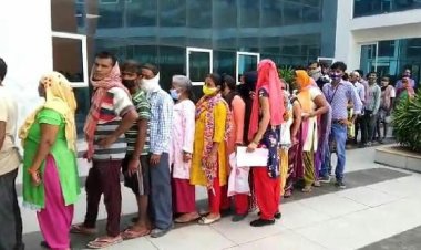 प्रशासन द्वारा नेफोमा के सहयोग से चौथे चरण में क़रीब 509 लोगों को लगी मुफ़्त वेक्सीन