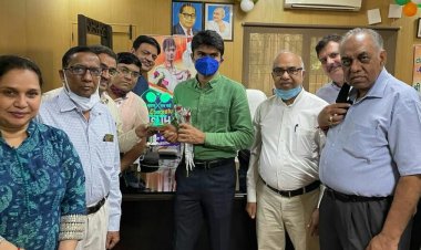 लघु उद्योग भारती पदाधिकारियों ने दी डीएम सुहास एलवाई को बधाई