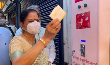 सैनिटरी पैड वेंडिंग मशीन, जरूरतमंदों को प्रतिदिन 2 रुपये में भोजन व स्वच्छ जल हेतु वाटर कूलर का किया शुभारंभ