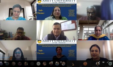 एमिटी विश्वविद्यालय द्वारा ‘‘उच्च शिक्षा हेतु छात्र की प्रगति” विषय पर कार्यशाला का आयोजन