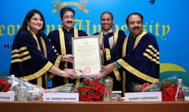 मारवाह स्टूडियो के डायरेक्टर ब्रॉसकास्टिंग डी लिट की उपाधि से सम्मानित