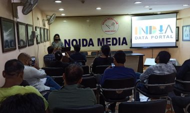 इंडिया डाटा पोर्टल टीम ने की पत्रकारों के लिए वर्कशॉप