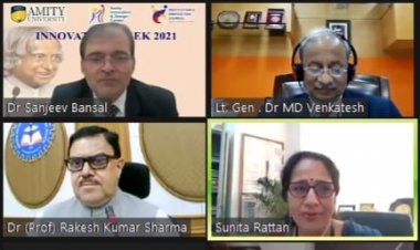 एमिटी विश्वविद्यालय में नवाचार और कैंपस उद्यमिता के प्रोत्साहन पर कुलपतियों ने की परिचर्चा