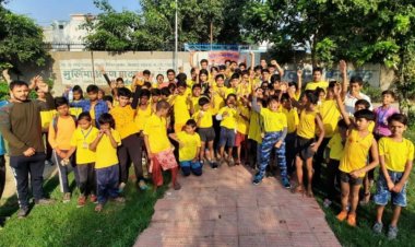 शहीद भगत सिंह सेना ने किया दौड़ प्रतियोगिता का आयोजन