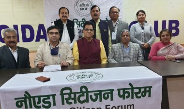 नोएडा प्राधिकरण ट्रांसफर चार्ज की नीति सही करे - पी एस. जैन