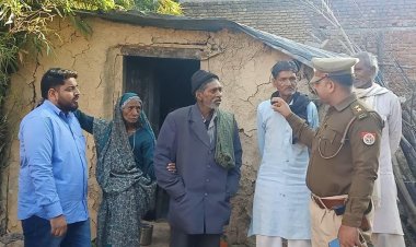 12 वर्ष बाद हरदयाल मिले 80 वर्षीय मां से