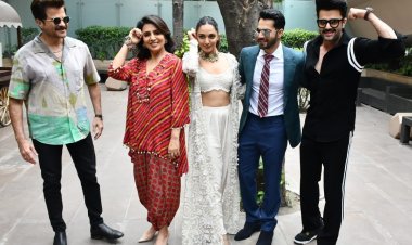 'जुग-जुग जीयो' के कलाकारों ने दिल्ली में किया फिल्म का प्रमोशन