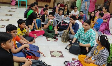 बच्चों के बौद्धिक एवं आध्यात्मिक विकास के लिए इस्कॉन नॉएडा में कल्चरल कैम्प का हुआ आयोजन