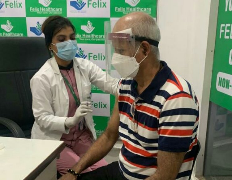 300 वैक्सीन लगायी जा चुकी है यथार्थ हॉस्पिटल में