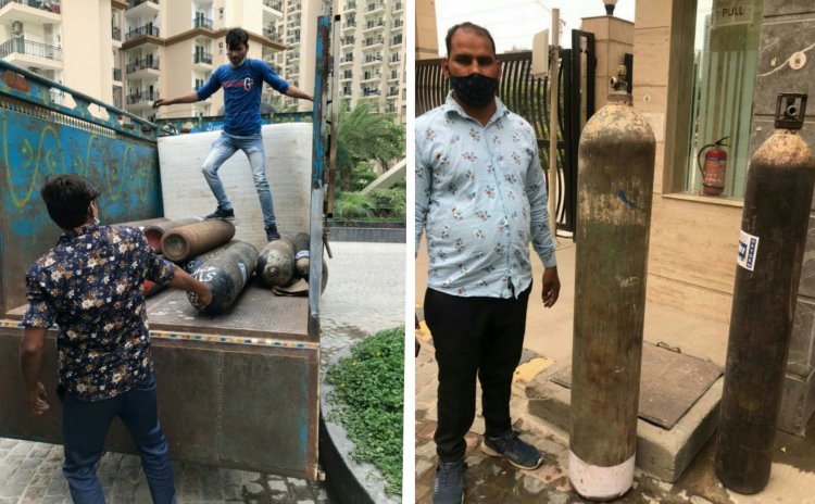 नेफोमा की लाइफ़ लाइन एक्सप्रेस महज़ बारह घंटे में पहुँचा रही है जीवन रक्षक आक्सीजन