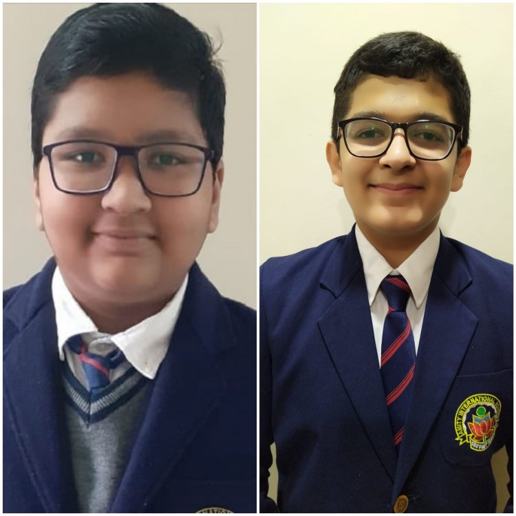 एमिटी इंटरनेशनल स्कूल के छात्र बने वाइल्ड विजडम ग्लोबल चैलेंज 2021 के विजेता