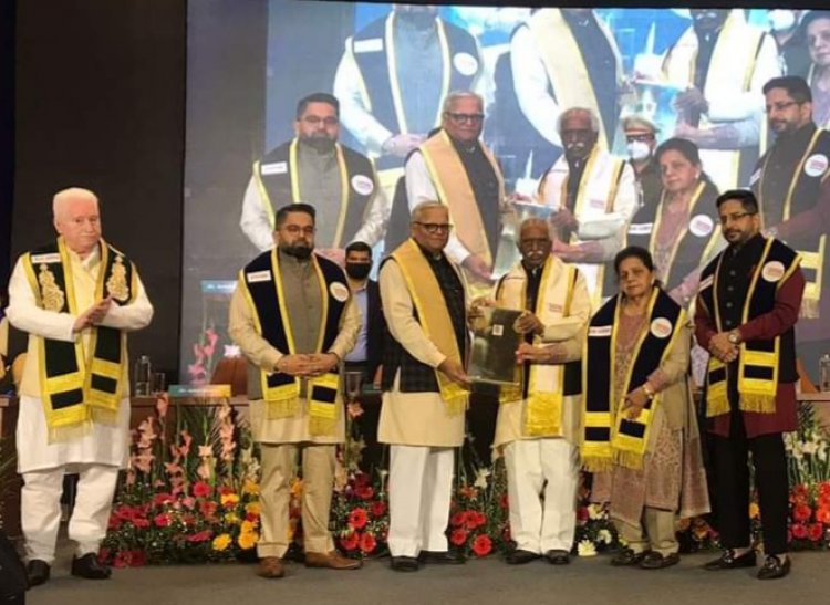 शिक्षाविद् अतुल कोठारी को विद्या वाचस्पति (डॉक्टरेट) की मानद उपाधि