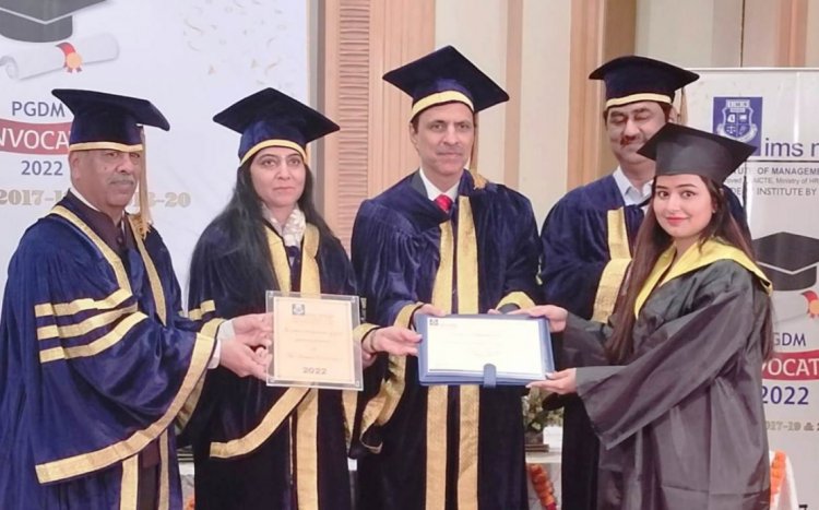 आईएमएस में दीक्षांत समारोह का आयोजन