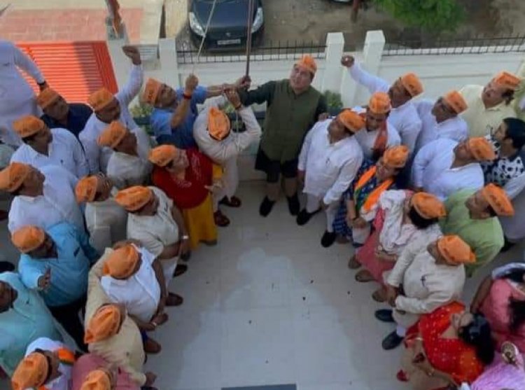 हर्षोल्लास से मनाया गया भाजपा का स्थापना दिवस