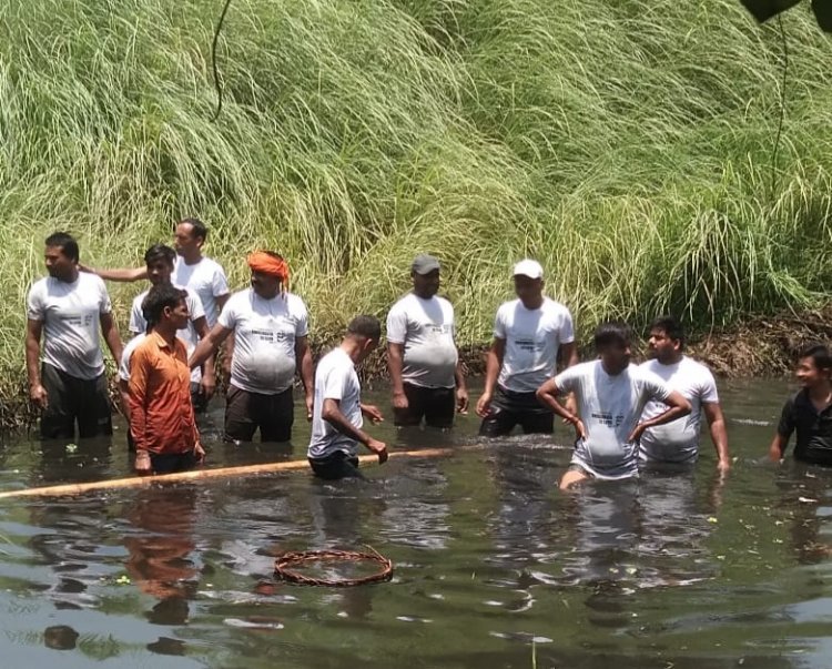 स्वच्छता मिशन : गोमती नदी की साफ-सफाई
