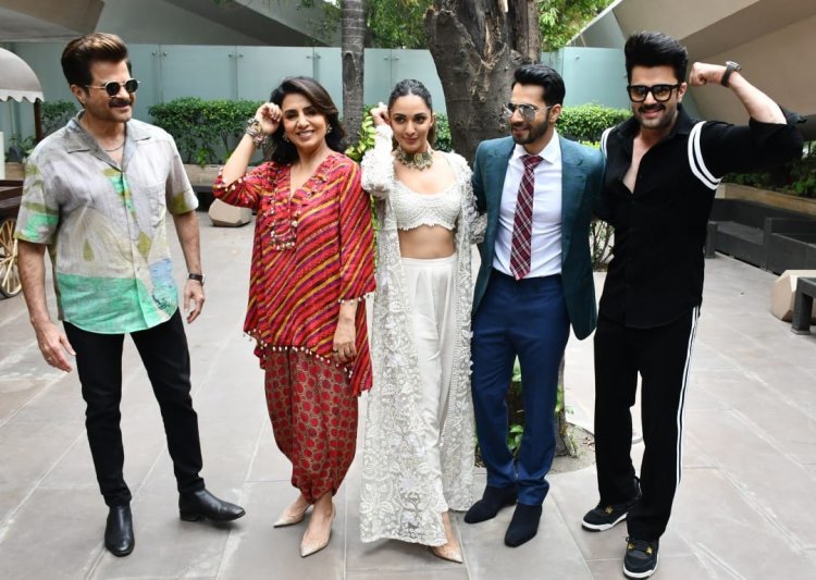 'जुग-जुग जीयो' के कलाकारों ने दिल्ली में किया फिल्म का प्रमोशन