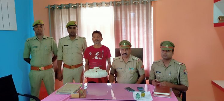 1 किलो गांजा के साथ एक गिरफ्तार, कासिमाबाद पुलिस को मिली कामयाबी