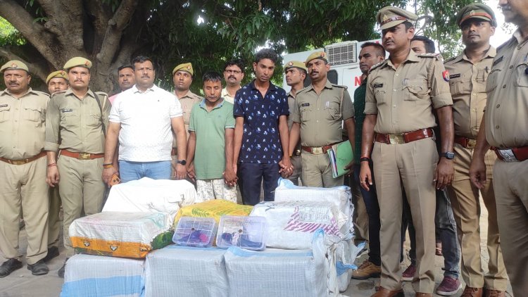 30 लाख के गांजा के साथ दो तस्कर गिरफ्तार