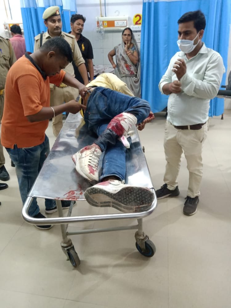 25 हजार का इनामियां   रणजीत सिंह मुठभेड़ के दौरान गिरफ्तार,  पैर में लगी गोली