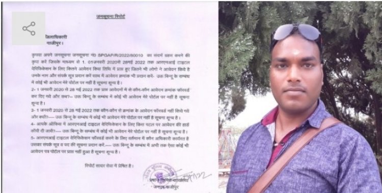 आरटीआई कानून का कौन बना रहा है मजाक जनपद में