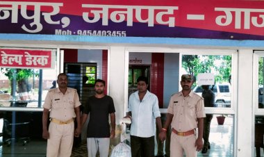 गांजा के साथ दो गिरफ्तार, खानपुर पुलिस को मिली कामयाबी