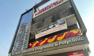 सांसद ने किया निक्स मल्टीस्पेशलिटी डायग्नोस्टिक एंड पॉलीक्लिनिक सेंटर का उद्घाटन