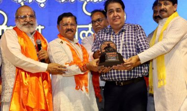 छत्रपति शिवाजी अवार्ड से सम्मानित हुए-संजय मालिक