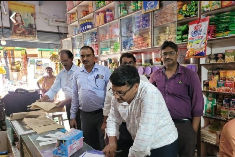 खाद्य सुरक्षा प्रशासन की कार्यवाही से मचा हड़कंप