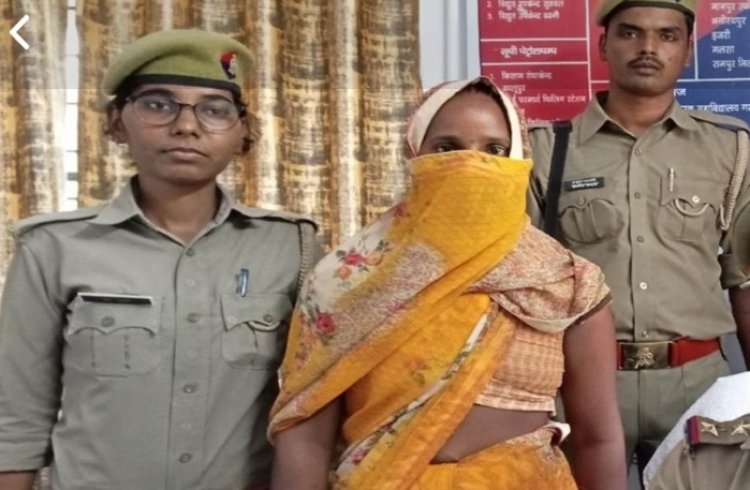 तीन बच्चों की हत्यारी मां को पुलिस ने भेजा जेल