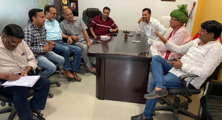 विजय महोत्सव 2022 की तैयारियों के लिये श्री रामलीला कमेटी की बैठक हुई सम्पन्न