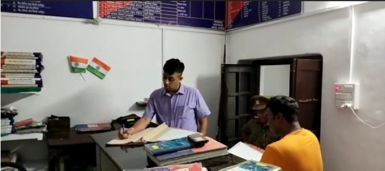 पुलिस अधीक्षक ने किया विरनो थाने का औचक निरीक्षण