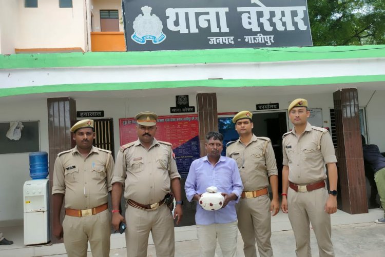 गांजा तस्कर चढ़ा बरेसर पुलिस के हत्थे