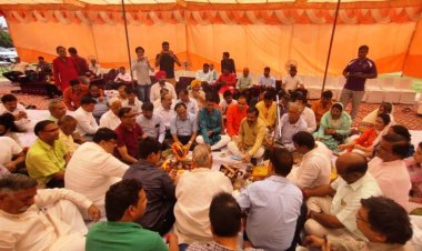 श्री सनातन धर्म रामलीला समिति ने किया रामलीला महोत्सव 2022 के लिए भूमि पूजन