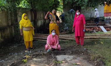 राष्ट्रीय पोषण माह : आंगनबाड़ी केन्द्रों और स्कूलों में बनायी जा रहीं पोषण वाटिका