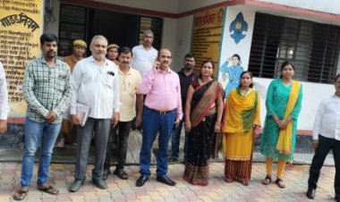 सहायक शिक्षा निदेशक ने किया औचक निरीक्षण, कस्तूरबा विद्यालय में मिली खामियां