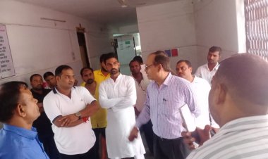 सुभाखरपुर सामुदायिक स्वास्थ्य केंद्र से डॉक्टर रहे नदारद,  भाजपा नेता भङके
