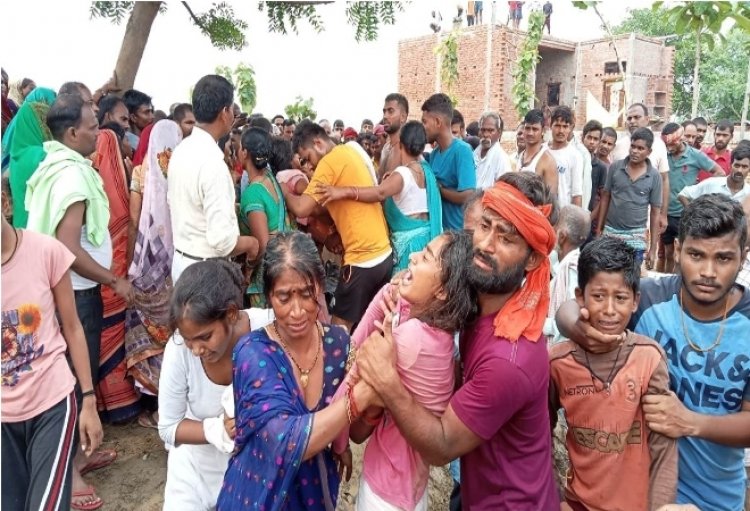 किसी का गोद सुना तो किसी का सुहाग छिन लिया नाव हादसे ने