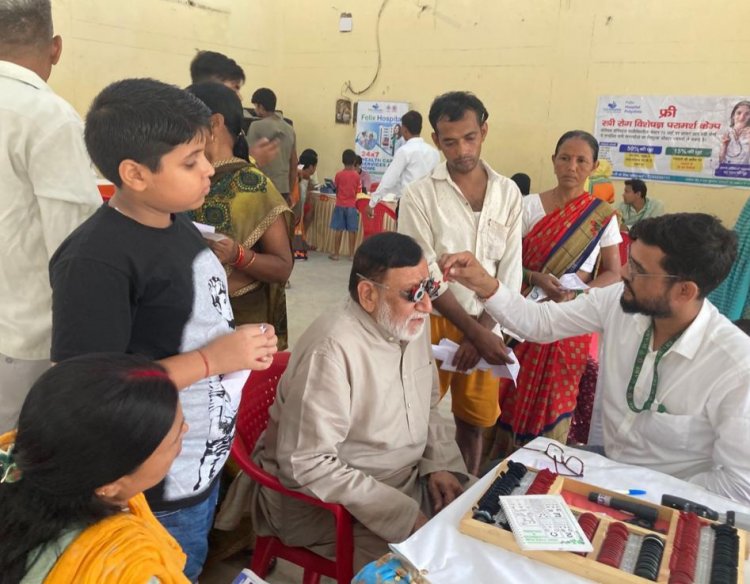 दो रक़्तदान व एक नियरो थेरपी शिविर लक्ष्मी नारायण मंदिर के सौजन्य से लगाए गए 