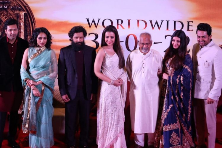 दिल्ली में प्रमोशन करने पहुंची मैग्नम ओपस ‘पीएस-1’ की टीम