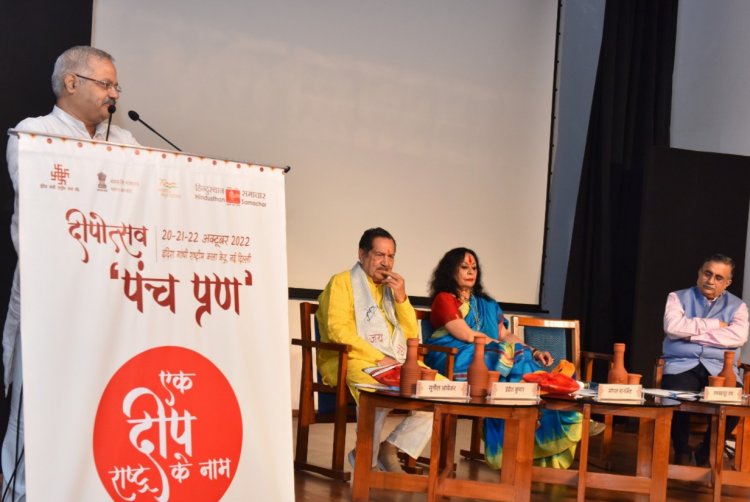 भारत भोगवाद नहीं, त्याग और मूल्यों की भूमि है- इंद्रेश कुमार