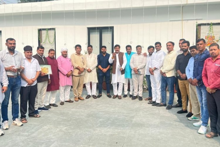 भाजपा किसान मोर्चा नोएडा महानगर के द्वारा जिला बैठक का आयोजन