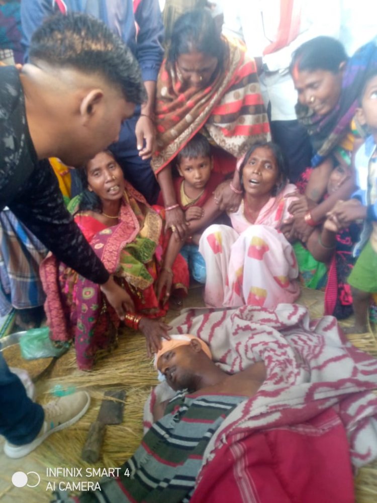 सड़क दुर्घटना में घायल युवक की इलाज के दौरान मौत