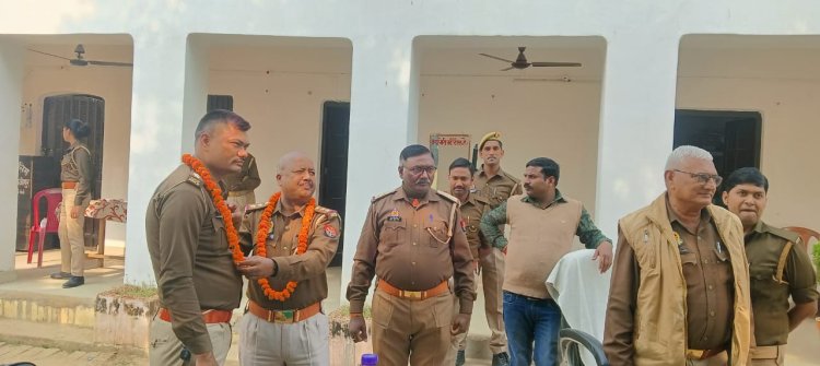 बिरनो थानाध्यक्ष बने कृपेन्द्र प्रताप सिंह