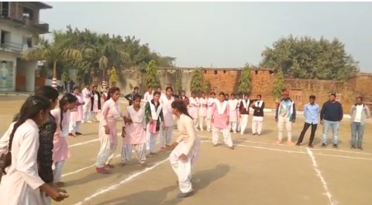 रेशमी कालेज में खेल कूद प्रतियोगिता का हुआ आयोजन